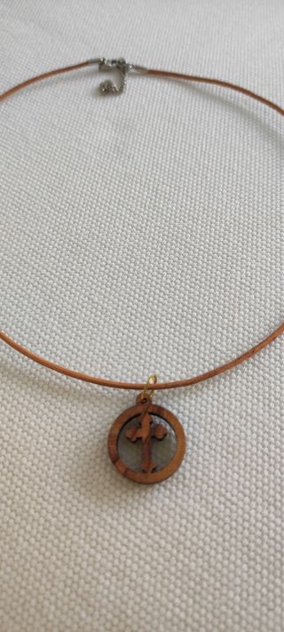 colgantes madera de olivo de Jerusalén