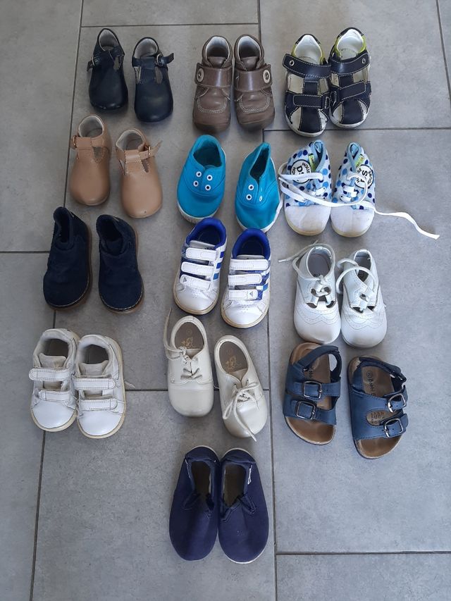Lote calzado bebé talla 19 Y 20