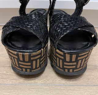 Sandalias negras Pons Quintana. Muy cómodas!