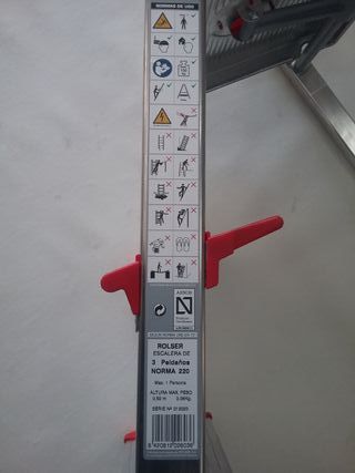 Escalera Aluminio Rolser 3 alturas