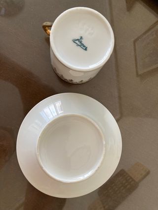 Juego antiguo de café o té de Jäger