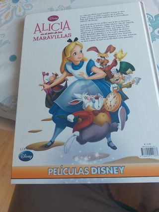 Libro & DVD Alicia en el pais de las maravillas