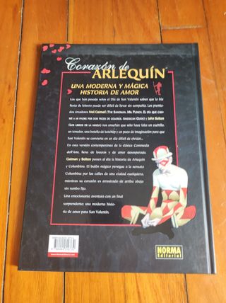 Comic Corazon de arlequin de Neil Gaiman
