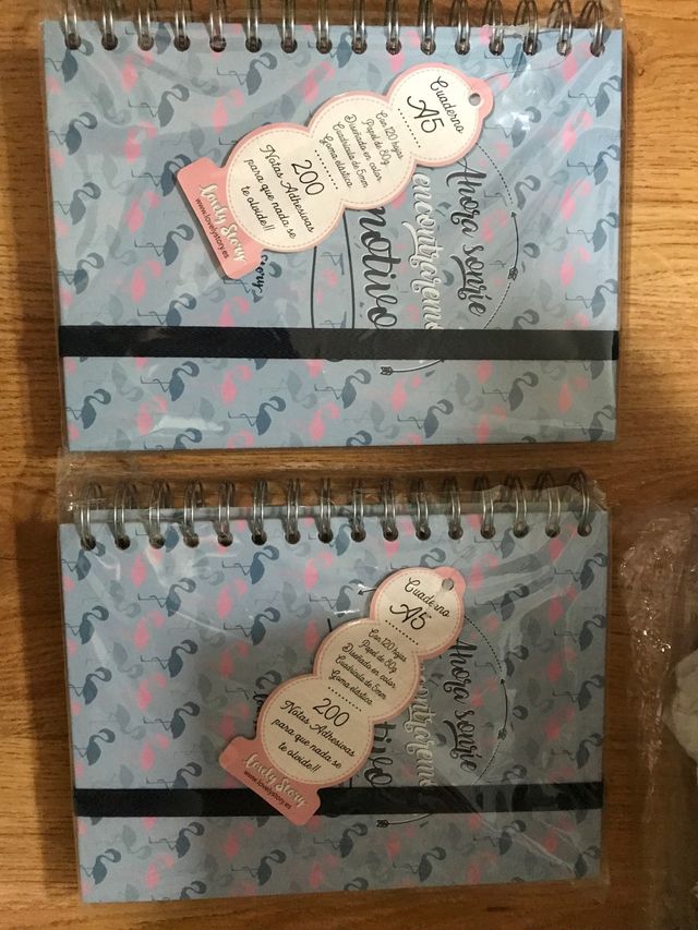 Dos cuadernos A5