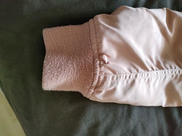 cazadora bomber rosa talla S