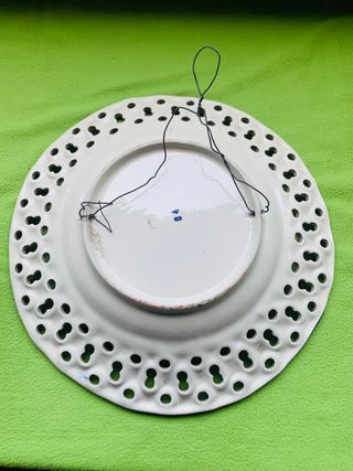 Plato, florero decoracion ceramica