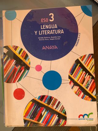 Lengua y literatura 3 ESO