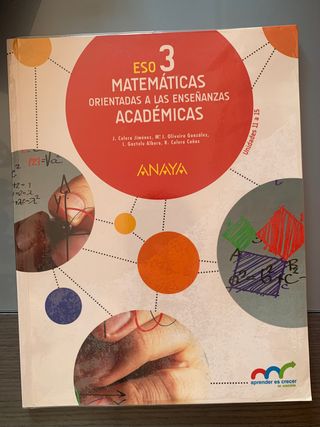 Matemáticas 3 ESO