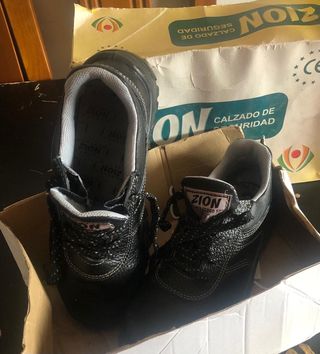 zapato de seguridad trabajo 