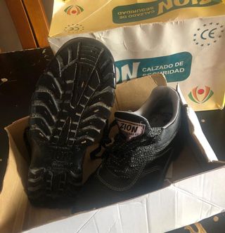 zapato de seguridad trabajo 