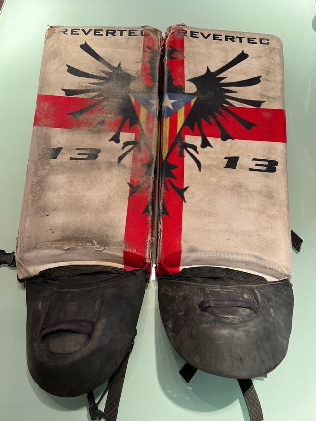 Guardas portero hoquey