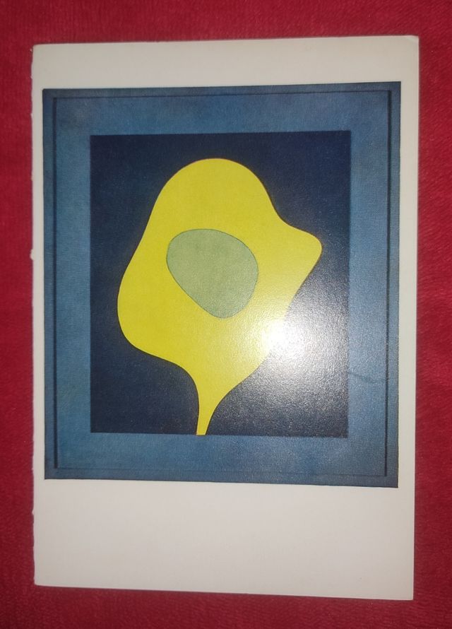 Tarjeta postal de Jean Arp