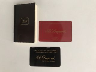 Garantía Dupont bolígrafo o estilográfica