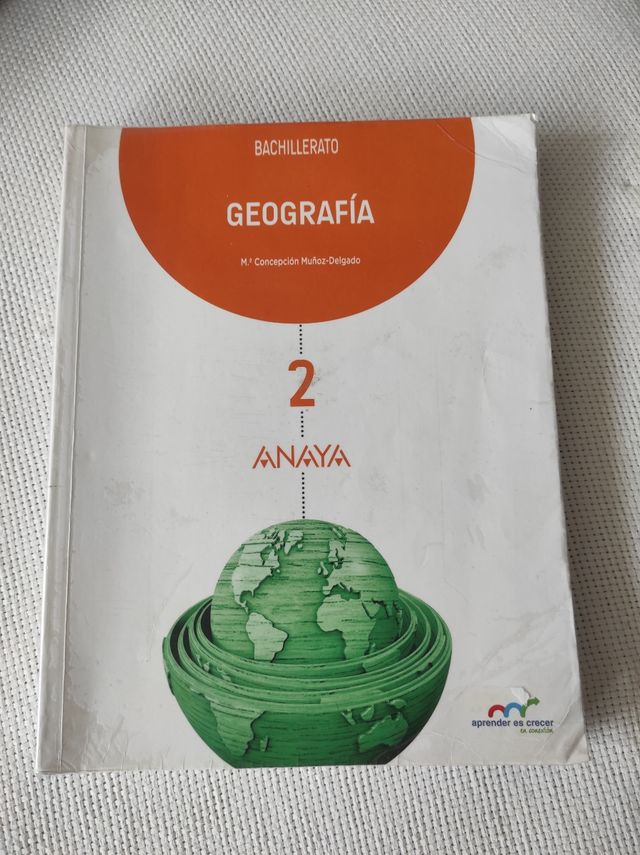 Geografía 2 bachillerato 