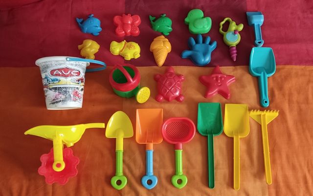 Lote juguetes playa
