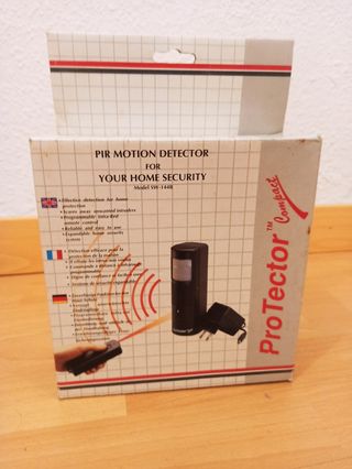 Alarma con sensor de movimiento