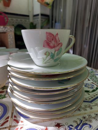 Juego de Café, Porcelana Bavaria