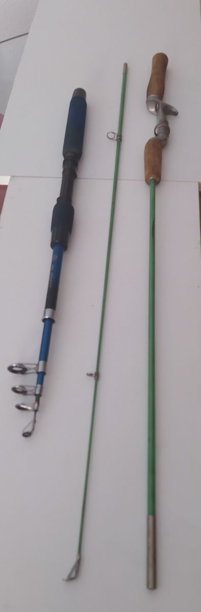 4 Cañas de pescar