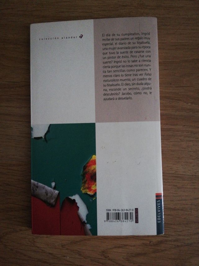 LIBRO FALSA NATURALEZA MUERTA