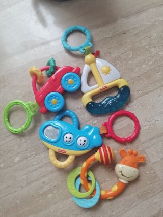 Lote de juguetes bebe