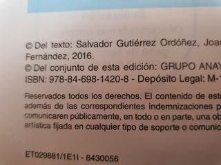 Libro Lengua y Literatura 2 ESO