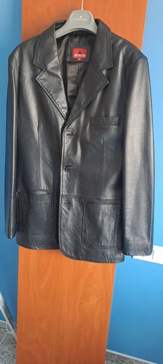 chaqueta de cuero