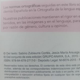 Libro Física y Química 1° Bach