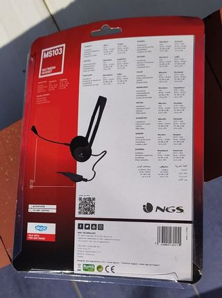 Cascos con micrófono