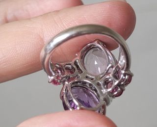 Anillo piedras preciosas