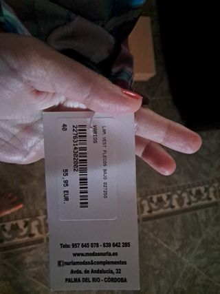 vestido sin estrenar