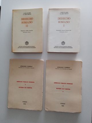 Libros derecho antiguos