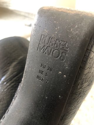 Botines de firma como nuevos