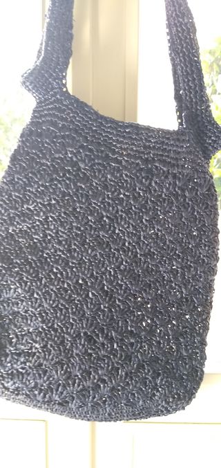 Borsa in paglia.