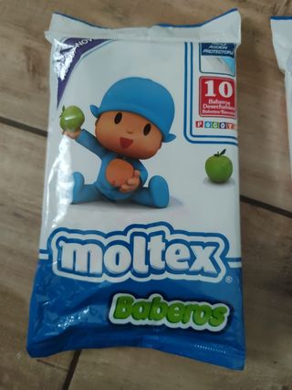 Baberos desechables Moltex