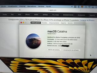 MacBook Pro early 2015 (A1502)