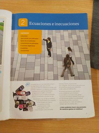 LIBRO DE MATEMÁTICAS 1 DE BACHILLERATO