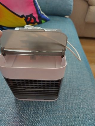 mini ventilador de sobremesa