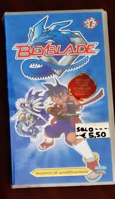 VHS Beyblade - Vol. 1 incontri di qualificazione !