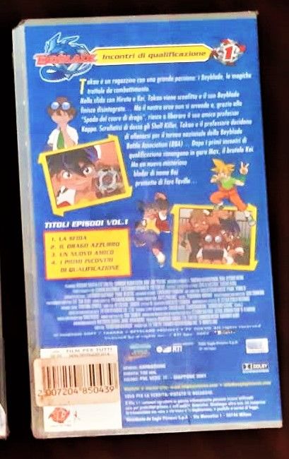 VHS Beyblade - Vol. 1 incontri di qualificazione !