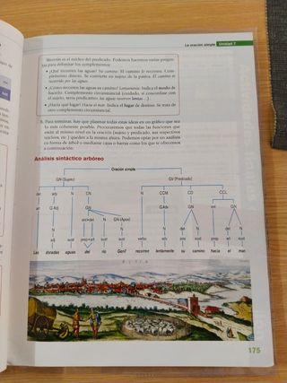 Libro de Lengua y literatura 1 de Bachillerato