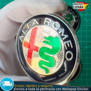 X4 Emblemas Alfa Romeo 56mm Pegatinas Tapacubos