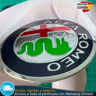 X4 Emblemas Alfa Romeo 56mm Pegatinas Tapacubos