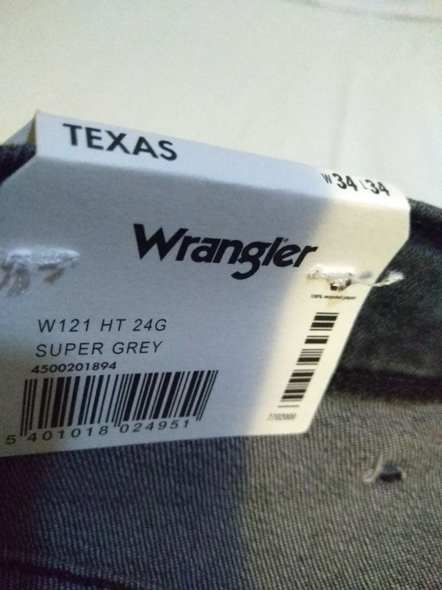 Wrangler Texas 34/34 a estrenar