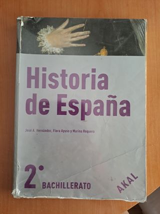 libro historia de España 2 de bachillerato 