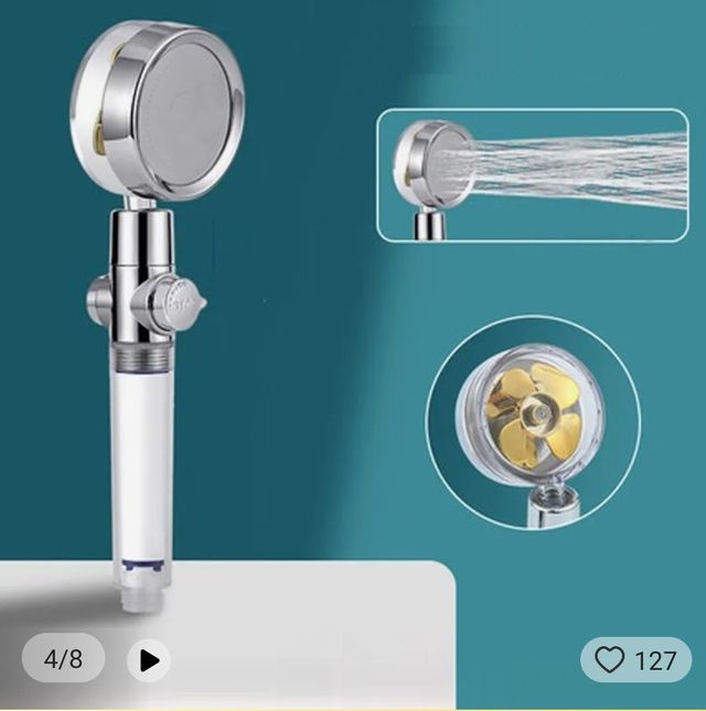 CABEZAL DE DUCHA PRESURIZADA