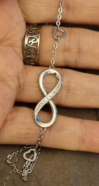 Oferta Pulsera o tobillera de plata de ley 925 