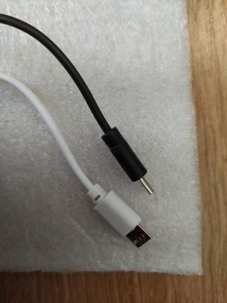 2 cables de 0.5 metros tipo USB sin estrenar