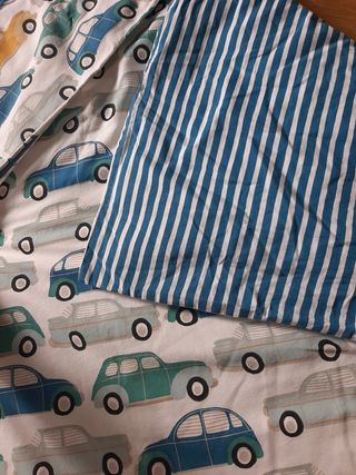 Conjunto edredón y funda nórdica cuna