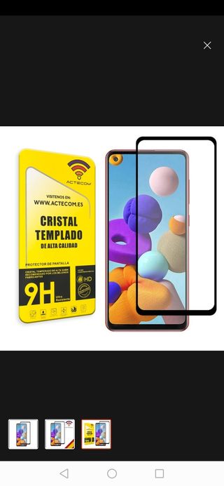 Protector de pantalla para xiaomi Mi 11 lite 9D  c