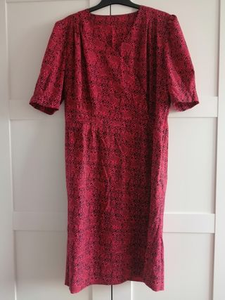 Vestido años 80 talla L-XL